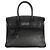 Hermès Birkin 30 PHW in pelle Epsom Nera Nero - vista 8