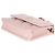 Chanel Mini Wallet On Chain aus gestepptem Lammleder in Hellrosa mit Schmucksteinen Pink - Ansicht 6