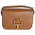 Borsa a tracolla piccola Siena Gucci in pelle di vitello liscia marrone