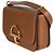Borsa a tracolla piccola Siena Gucci in pelle di vitello liscia marrone - vista 3