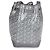 Goyard Petit Flot Eimerbag aus grauem Goyardine Canvas Braun - Ansicht 2