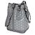 Goyard Petit Flot Eimerbag aus grauem Goyardine Canvas Braun - Ansicht 4