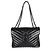 Autre Marque Borsa Loulou Medium in pelle di vitello nera trapuntata con monogramma Y di Saint Laurent Nero - vista 5