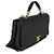 Gabrielle Chanel Chic Affinity Medium Top Handle Tasche aus schwarzem gestepptem Caviar-Leder - Ansicht 4