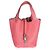 Hermès Rose Confetti Clemence Picotin Lock 18 PHW Rosa - vista 7