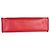 Hermès Rouge Piment Vache Hunter Berline Canvas Toile Herbag Zip 31 Rot - Ansicht 5