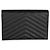 Autre Marque Portafoglio a catena Saint Laurent Classic Cassandre in pelle grain de poudre nera Nero - vista 2
