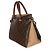 Louis Vuitton Sesame Monogram Canvas Pallas MM Marrom Multicor - vista 3