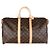 Louis Vuitton Monogram Canvas Keepall Bandouliere 45 Castaño - vista 2