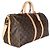 Louis Vuitton Monogram Canvas Keepall Bandouliere 45 Castaño - vista 4