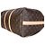 Louis Vuitton Monogram Canvas Keepall Bandouliere 45 Castaño - vista 6