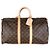 Louis Vuitton Monogram Canvas Keepall Bandouliere 45 Castaño - vista 8