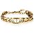 Bracciale a maglie CD placcato oro Christian Dior