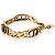 Bracciale a maglie CD placcato oro Christian Dior - vista 2