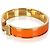 Pulsera Clic H chapada en oro Hermès - vista 2