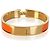 Pulsera Clic H chapada en oro Hermès - vista 3
