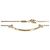 Collana Tiffany T Smile Medium Model in oro giallo e diamanti Tiffany & Co. - vista 3