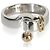 Anello Hook Vintage Tiffany & Co. in Oro Giallo e Argento Sterling