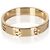 Anello Cartier Love Oro Giallo Modello Piccolo - vista 4