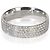 Tiffany & Co. Anello Metro a 5 giri in oro bianco e diamanti