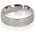 Tiffany & Co. Anello Metro a 5 giri in oro bianco e diamanti - vista 4