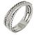 David Yurman Crossover Ring aus Sterlingsilber und Diamanten - Ansicht 2