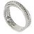 David Yurman Crossover Ring aus Sterlingsilber und Diamanten - Ansicht 5
