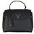 Louis Vuitton Lockme Ever MM em couro de bezerro grão preto Marrom - vista 8