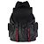 Dionysus Mochila Gucci em canvas GG Supreme macio preto e couro de bezerro com Web e fivela dupla - vista 8