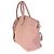 Louis Vuitton Magnolia Pink Soft Taurillon Lockit MM Rosa - vista 3