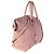 Louis Vuitton Magnolia Pink Soft Taurillon Lockit MM Rosa - vista 4