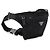 Borsello cintura Prada in Re-Nylon nero con placca logo Saffiano - vista 2