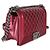 Chanel Boy Bag Old Medium aus metallischem Lackleder, gesteppt, rosa Pink - Ansicht 4