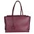 Goyard Bordeaux Leather Goyardine Bellechasse PM Porpora
