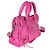 Borsa Balenciaga Le City Small in Agnello Rose Magenta con Hardware Classico Rosa - vista 4