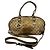 Gucci Monogram Boston Bag mit Herz-Anhänger Braun