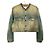 Maison Martin Margiela Maison Margiela Distressed Jeansjacke Blau