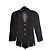 Thierry Mugler schwarze taillierte Jacke