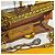 Hermès Lenço de seda vintage Hermes Paris Musee 1962 Ledoux Yellow Amarelo - vista 3