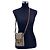 Gucci Borsa a tracolla Mini Horsebit 1955 in tela monogramma GG Supreme Beige - vista 3