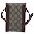 Gucci Borsa a tracolla Mini Horsebit 1955 in tela monogramma GG Supreme Beige - vista 4