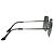 Ray-Ban Gafas de sol cuadradas RB 1971 de metal plateado 54/19 145mm Plata - vista 4