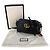 Gucci Kleine GG Marmont Camera Schultertasche aus gestepptem schwarzem Leder
