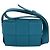 Bottega Veneta Mini borsa a tracolla Cassette in pelle Intrecciato Teal Turchese - vista 7