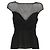 Autre Marque Giambattista Valli Top años 2000 Negro