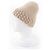 Gorro de punto de cachemira CHANEL COCO Mark Beige - vista 3