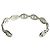 Hermès Pulseira Hermes Enchaine Silver Prata - vista 6