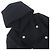 Cappotto in lana Balmain con bottoni emblema Nero - vista 4