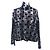 Autre Marque Y's Polyester T-Shirt Schwarz Blau Marineblau