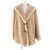 Abrigo de piel de oveja COACH Mouton Beige